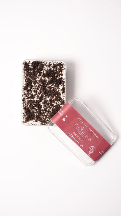 nutella oreo cheesecake