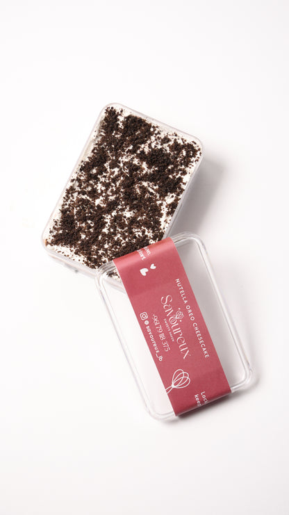 nutella oreo cheesecake