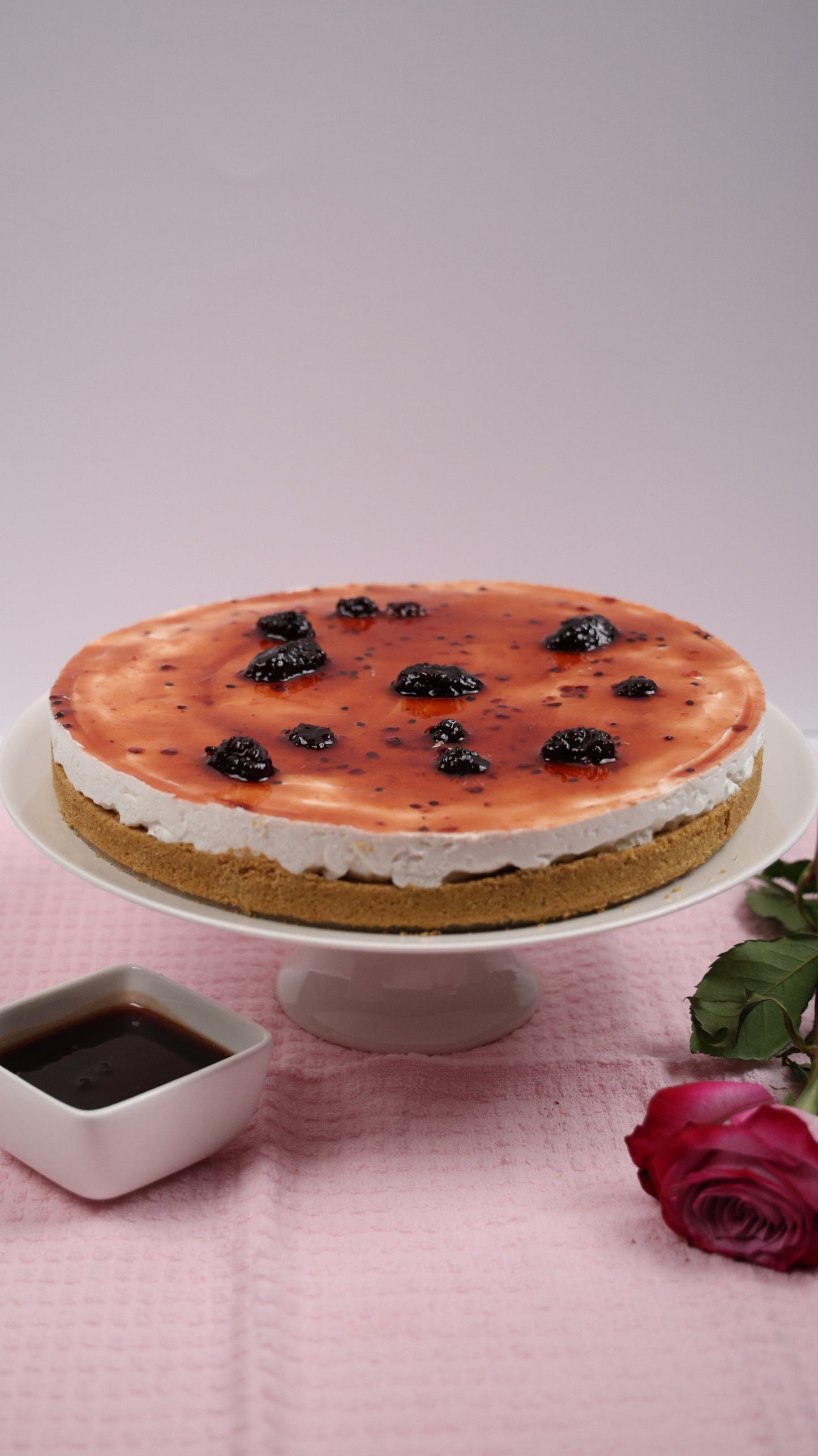 blackberry cheesecake